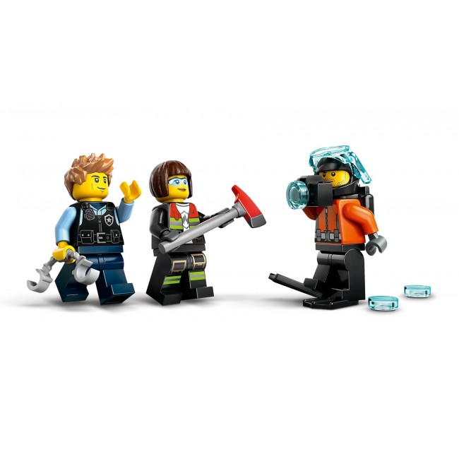 LEGO CITY 60462 Helicopter, Fire Truck and Submarine Remix