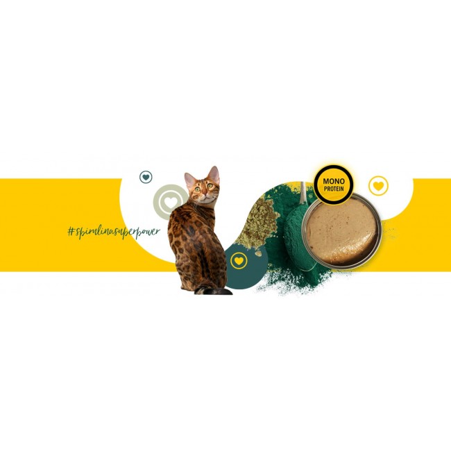 3COTY Chicken with spirulina Senior - wet cat food - 80g