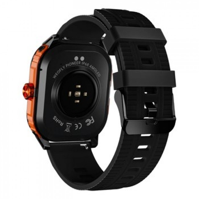 Weofly Pioneer Smartwatch - Multifunction Watch Bluetooth 5.3 Orange Weofly Pioneer Smartwatch - Multifunction Watch Bluetooth 5.3 Orange