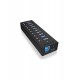 ICY BOX IB-AC6110 USB 3.2 Gen 1 (3.1 Gen 1) Type-B 5000 Mbit/s Black ICY BOX IB-AC6110 USB 3.2 Gen 1 (3.1 Gen 1) Type-B 5000 Mbit/s Black