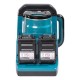 Makita KT001GZ electric kettle 0.8 L Black, Blue
