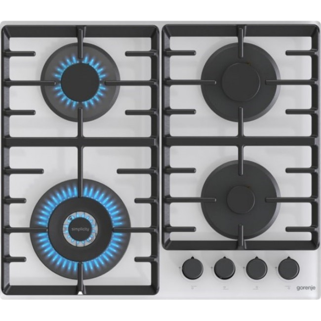 Gorenje GTW642SYW White Built-in 60 cm Gas 4 zone(s)