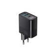 Havit UCLE001 EU - GaN three-port charger 30 W, black