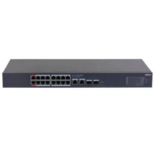 Dahua Technology CS4220-16GT-135 network switch Managed L2 Gigabit Ethernet (10/100/1000) Power over Ethernet (PoE) Black