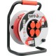 Yato YT-8108 power extension 50 m 4 AC outlet(s) Indoor/outdoor Black, Red, White