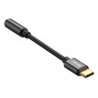 Baseus CATL54-01 cable gender changer Type-C 3.5mm Black