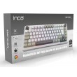 Inca IKG-455 keyboard Gaming USB + RF Wireless + Bluetooth QWERTY German White