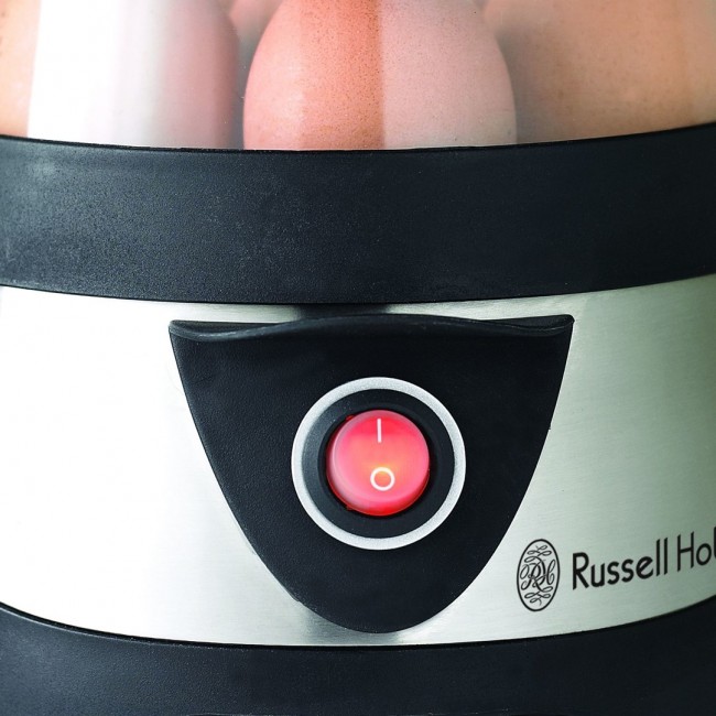 Russell Hobbs Stylo 7 egg(s) 365 W Black, Stainless steel Russell Hobbs Stylo 7 egg(s) 365 W Black, Stainless steel