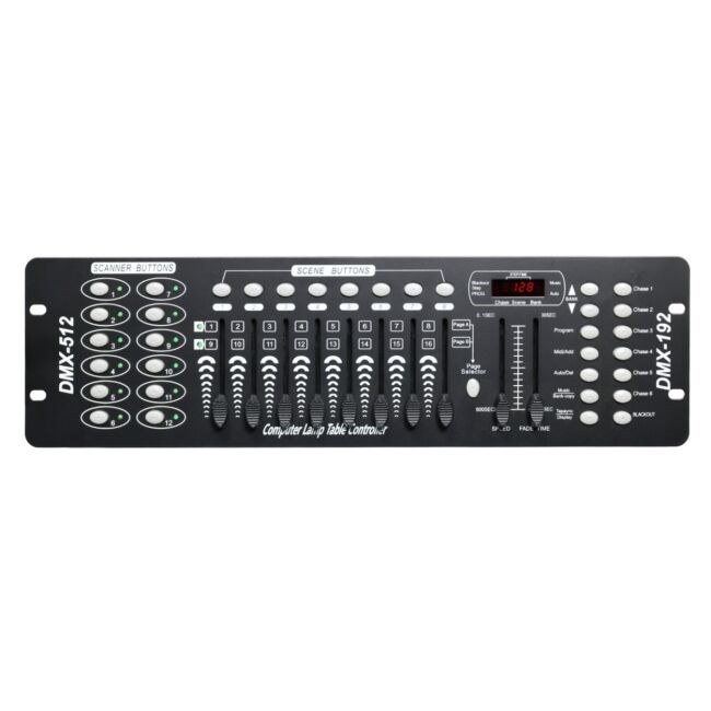 LIGHT4ME DMX 192 MKIII suwakowy sterownik DMX