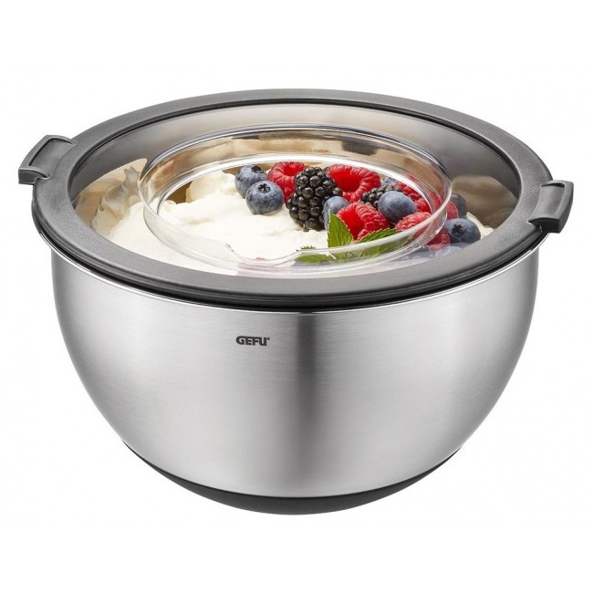 SET OF 2 BOWLS WITH LID GEFU MUOVO G-35055