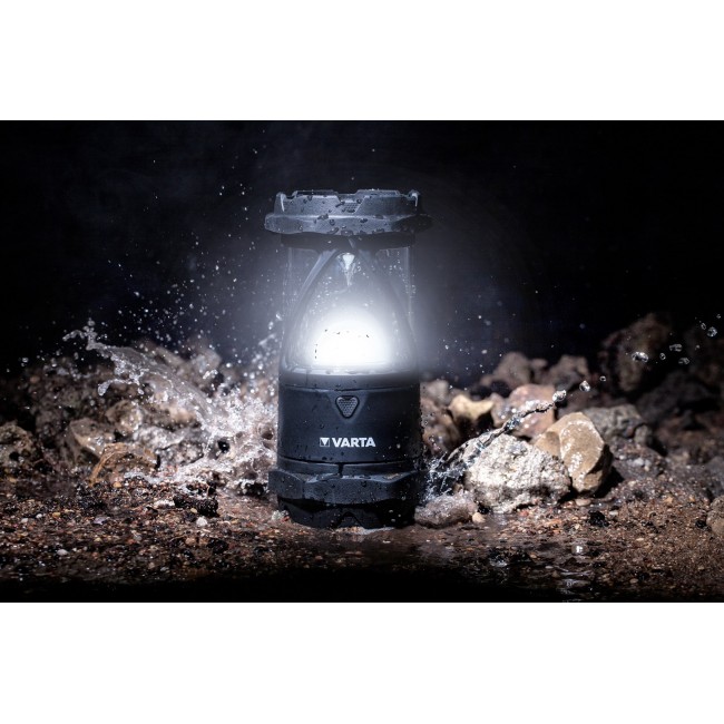 Varta INDESTRUCTIBLE L30 PRO Black, Transparent Hand flashlight LED