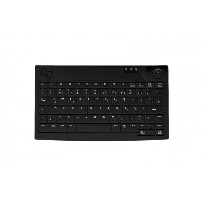 Contour Design Active Key AK-440 keyboard Office USB QWERTZ German Black