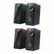 PC Speakers 2.0 DEFENDER J5 2.0 6W LED USB black
