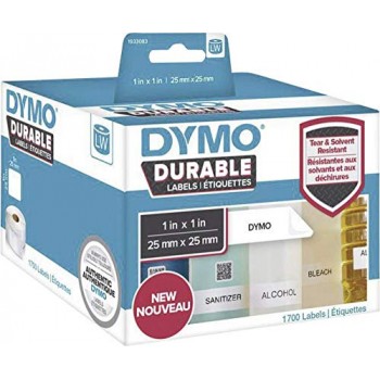 LW Address Label White 25x25mm/2 Rolls 850 Labels