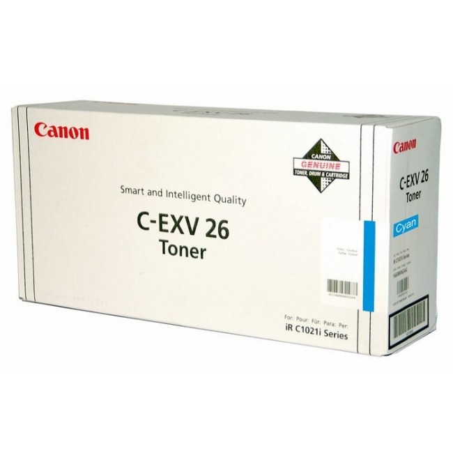 Canon C-EXV26 toner cartridge 1 pc(s) Original Cyan Canon C-EXV26 toner cartridge 1 pc(s) Original Cyan