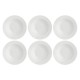 LA PORCELLANA BIANCA ESSENZIALE Set of 6 soup plates with rim 23 cm LA PORCELLANA BIANCA ESSENZIALE Set of 6 soup plates with rim 23 cm