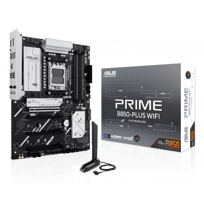 ASUS PRIME B850-PLUS WIFI AMD B850 Socket AM5 ATX ASUS PRIME B850-PLUS WIFI AMD B850 Socket AM5 ATX