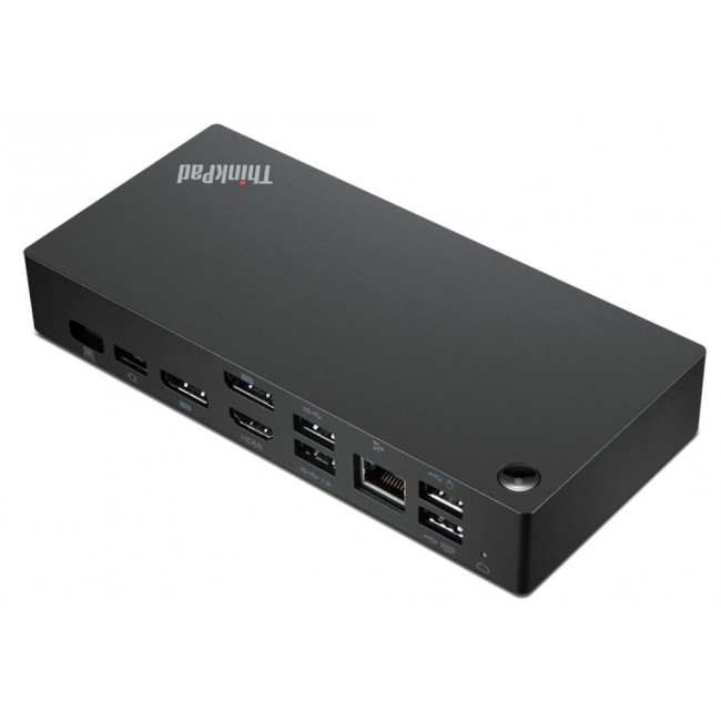 Lenovo ThinkPad Universal USB-C Smart Dock Wired Thunderbolt 4 Black Lenovo ThinkPad Universal USB-C Smart Dock Wired Thunderbolt 4 Black