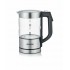 Severin WK 3458 electric kettle 0.5 L 1100 W Black, Transparent