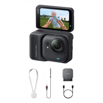 Insta360 GO Ultra Standard Black action sports camera 4K Ultra HD 25.4 / 1.28 mm (1 / 1.28