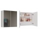 Topeshop POLA 2DL BIEL bathroom storage cabinet White