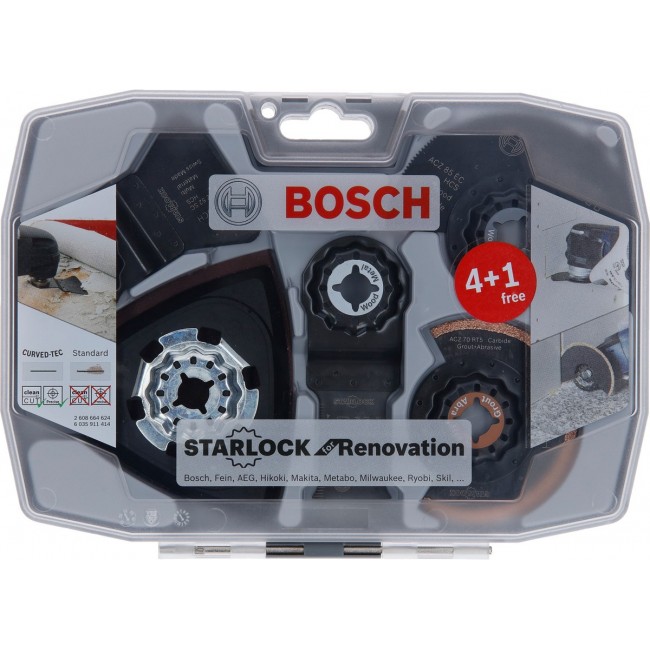 Bosch 2 608 664 624 multifunction tool attachment Blade set Bosch 2 608 664 624 multifunction tool attachment Blade set
