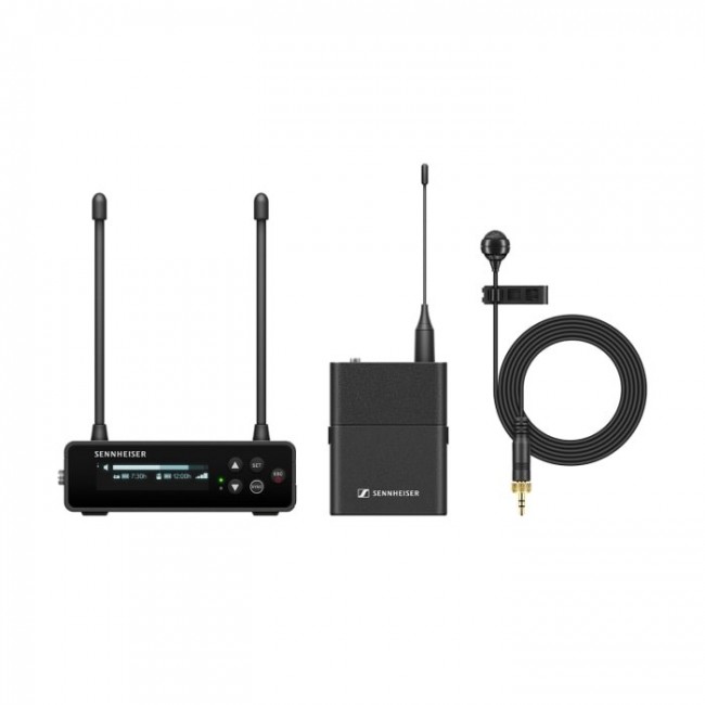 Sennheiser EW-DP ME 4 SET (R4-9) - camera set with miniature transmitter with ME 4 microphone (directional), 552-608 MHz
