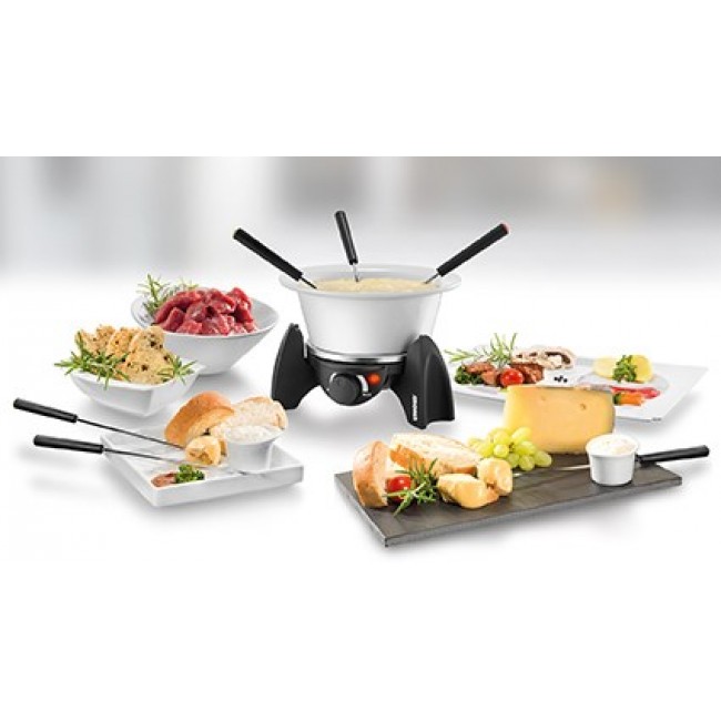 Unold Electric Fondue 0.8L 6 people stainless