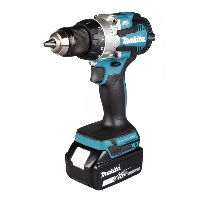 Makita DDF489RTJ power screwdriver/impact driver 1800 RPM Black, Blue, Steel