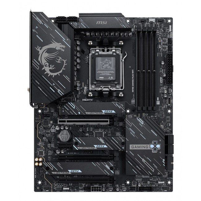 MSI X870E GAMING PLUS WIFI motherboard AMD X870E Socket AM5 ATX