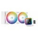 DeepCool LS520 WH Processor All-in-one liquid cooler 12 cm White 1 pc(s)