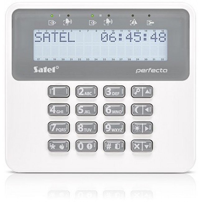 Satel PRF-LCD-WRL smart home central control unit accessory