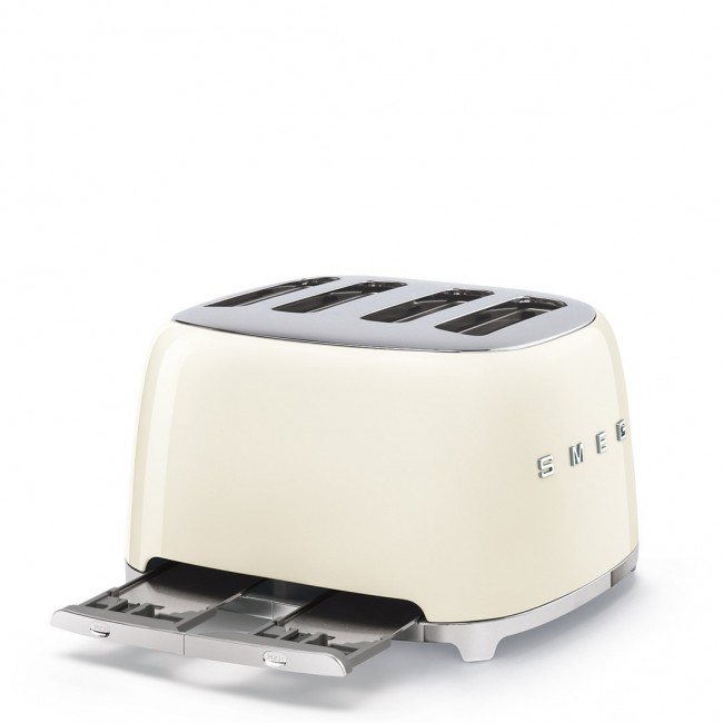 Smeg 50's Style Toaster TSF03CREU Cream