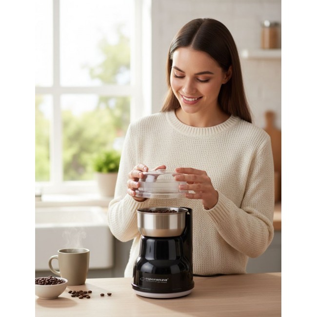 Esperanza EKC002K coffee grinder 160 W Black