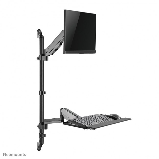Neomounts WL90-325BL1 Sit-stand workstation wall 17-32