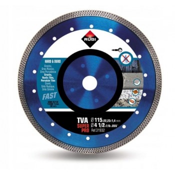 Diamond blade for hard materials, Turbo edge VIPE