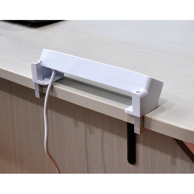 Equip 3-Outlet Clamp Power Strip with 3 x USB (2C + 1A)