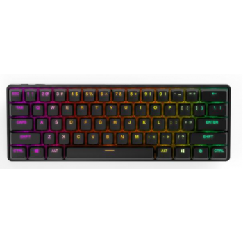 SteelSeries Gaming Keyboard Apex Pro Mini, RGB LED light, US, Black, Wired