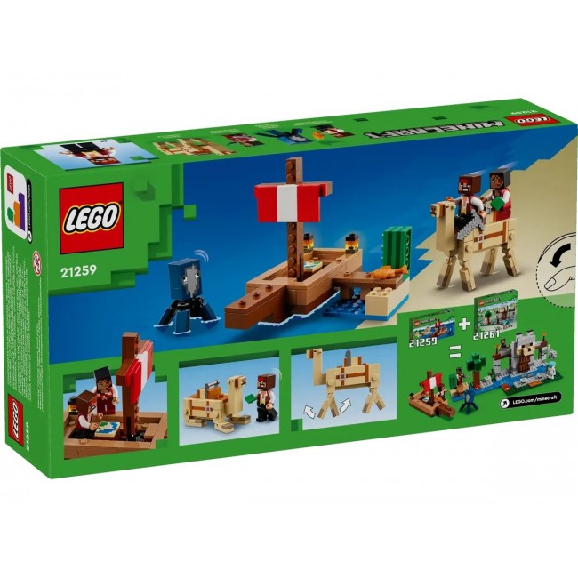 LEGO MINECRAFT 21259 The Pirate Ship Voyage LEGO MINECRAFT 21259 The Pirate Ship Voyage