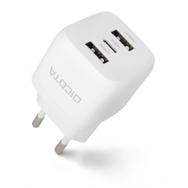 DICOTA D32069 mobile device charger Laptop, Smartphone White AC Fast charging Indoor DICOTA D32069 mobile device charger Laptop, Smartphone White AC Fast charging Indoor