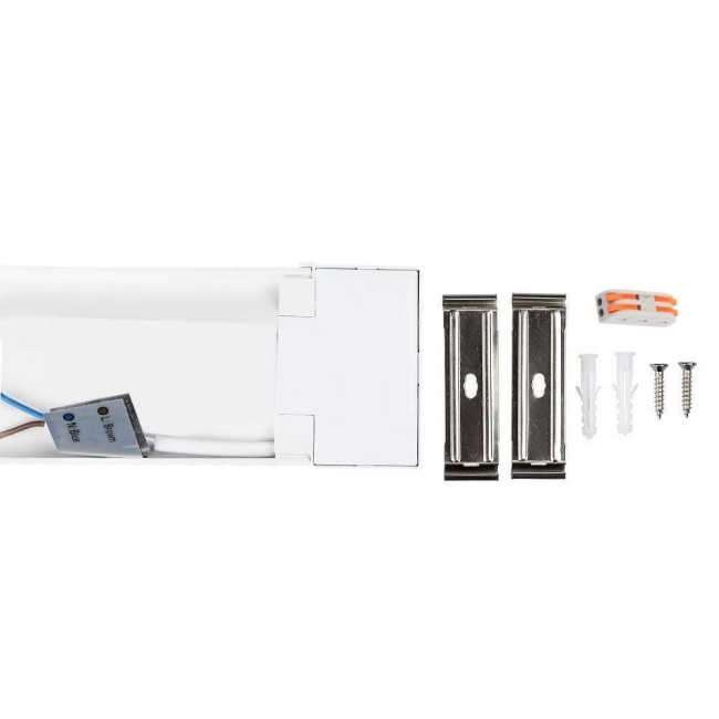 LED luminaire V-TAC VT-8330 30W linear, surface-mounted 120cm 155Lm/W 4000K 4650lm (SKU 20363) White LED luminaire V-TAC VT-8330 30W linear, surface-mounted 120cm 155Lm/W 4000K 4650lm (SKU 20363) White