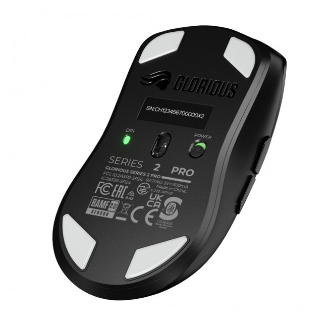 Glorious Gaming Glorious Series 2 PRO 4K/8K Hz Wireless Mouse - Black Glorious Gaming Glorious Series 2 PRO 4K/8K Hz Wireless Mouse - Black