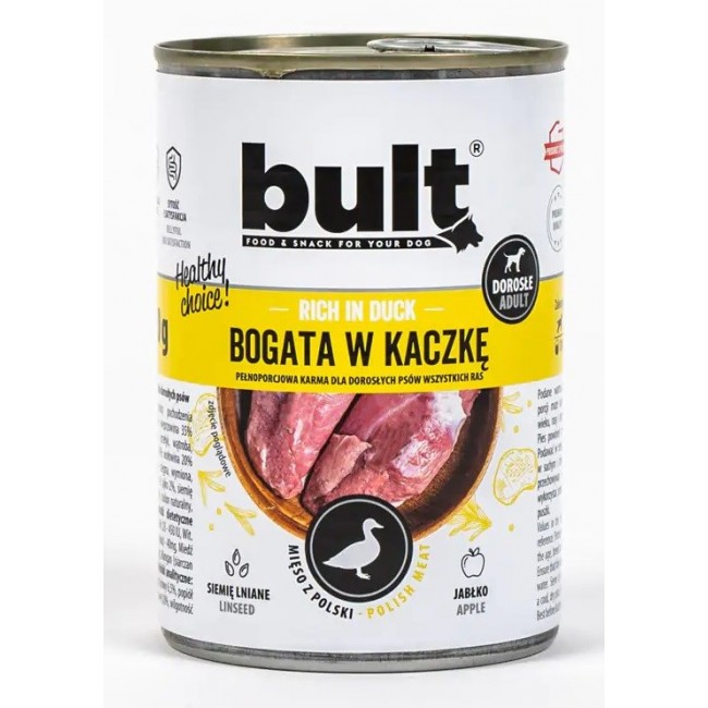 BULT Rich in duck - Wet dog food - 800 g BULT Rich in duck - Wet dog food - 800 g