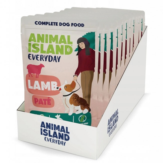 ANIMAL ISLAND Everyday Lamb - wet dog food - 10x150g ANIMAL ISLAND Everyday Lamb - wet dog food - 10x150g