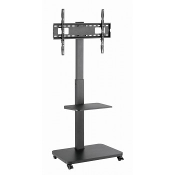 Gembird TVS-75S-02 TV floor stand with caster wheels, 37