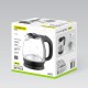 Maestro MR-063-Black Glass Electric Kettle 1,7 L