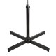 GreenBlue floor fan, 40W, 3 levels of airflow, 1.25m high 1.5m cable, with remote control and timer up to 7.5h, GB580