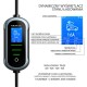 Qoltec Mobilna adowarka do samochodu elektrycznego EV i hybryd z regulacją 2w1 Typ2 | 11kW | 400V | CEE 16A | Wi-fi | TUYA | SMART LIFE | LCD | Przeno na | Wallbox | 5m
