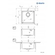 1-bowl steel sink