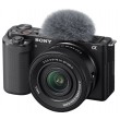 Sony ZV-E10 + E PZ 16-50mm F3.5-5.6 OSS II MILC 24.2 MP CMOS 6000 x 4000 pixels Black
